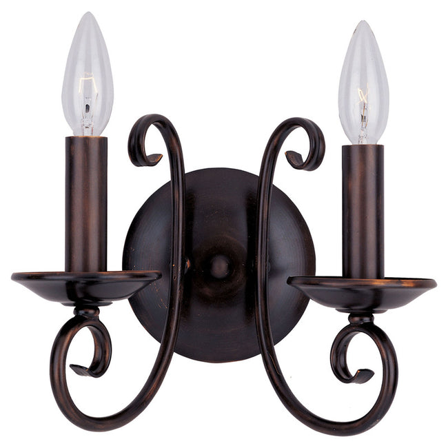 Maxim 70002OI - Loft 2 Light 10" Wall Sconce