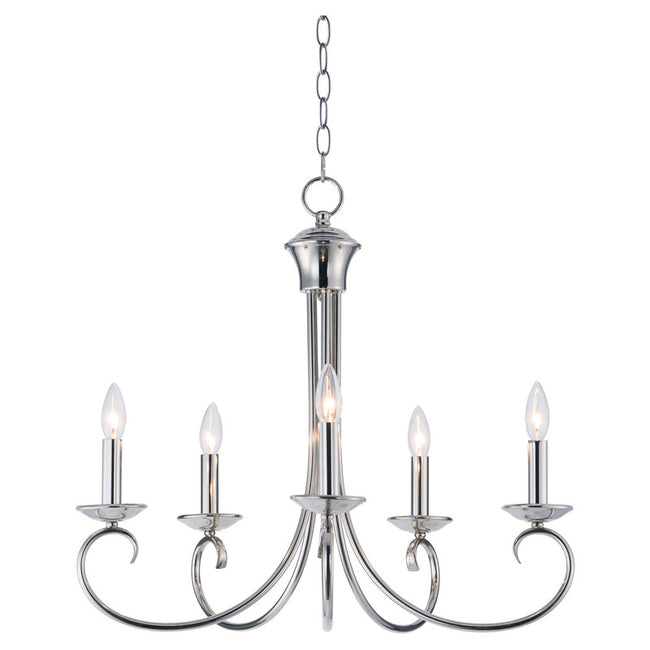Maxim 70005OI - Loft 5 Light 25" Chandelier