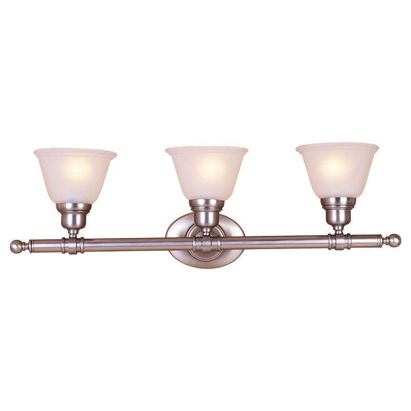 Maxim 7143FTSN - Essentials - 714x 3 Light 30" Vanity Light