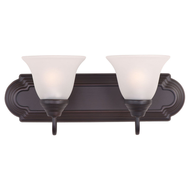 Maxim 8012 - Essentials - 801x 2 Light 18" Vanity Light