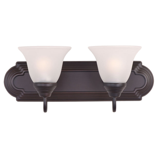 Maxim 8012 - Essentials - 801x 2 Light 18" Vanity Light