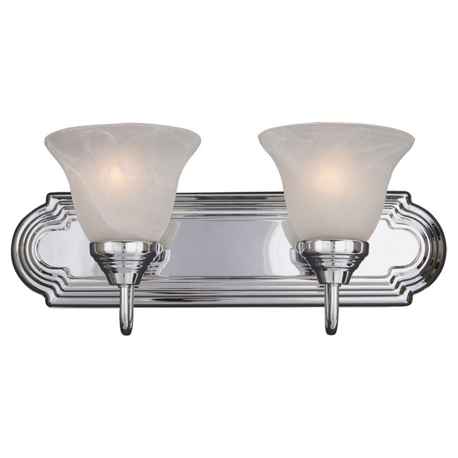 Maxim 8012 - Essentials - 801x 2 Light 18" Vanity Light