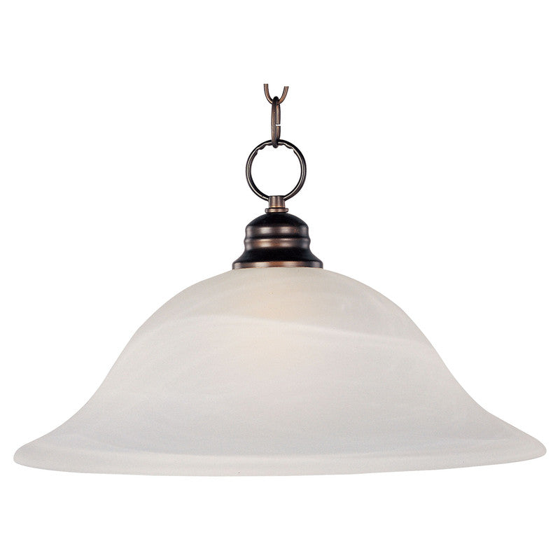 Maxim 91076FTSN - Essentials - 9106x 1 Light 16" Pendant