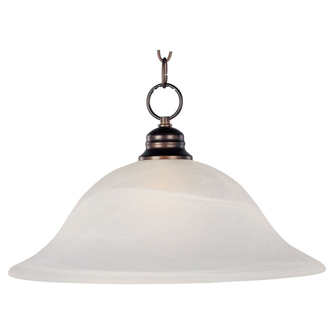 Maxim 91076FTSN - Essentials - 9106x 1 Light 16" Pendant