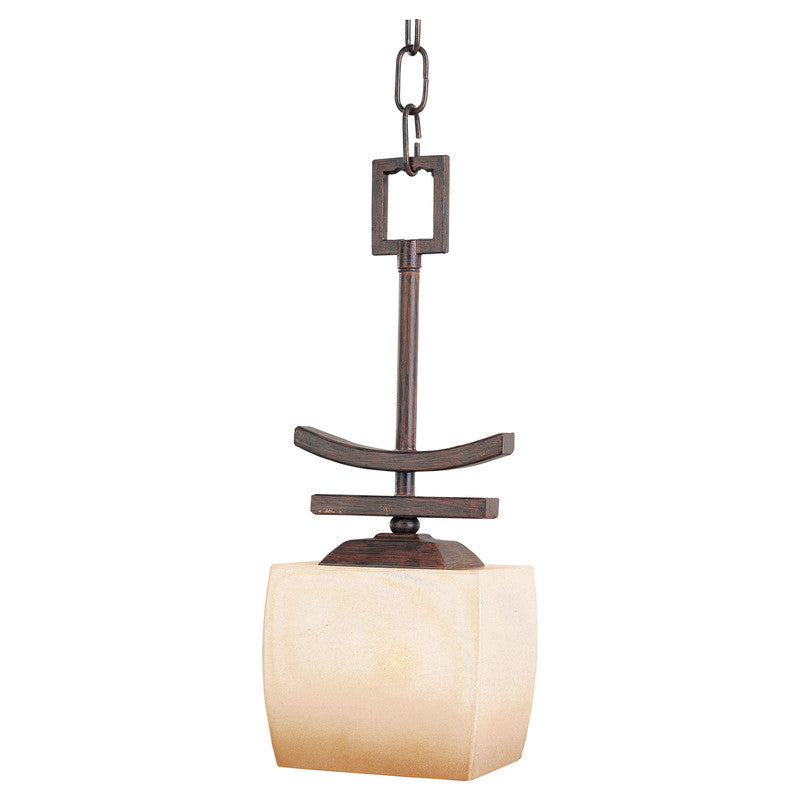 Maxim 91082WSRC - Asiana 1 Light 15" Pendant