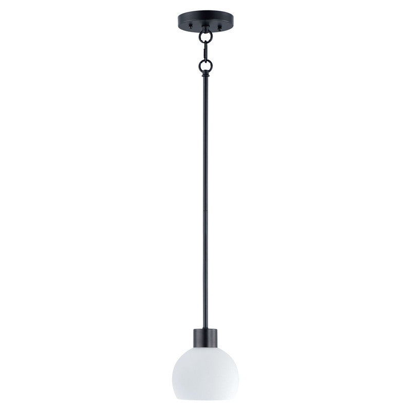 Maxim 91270SWBK - Coraline 1 Light 6" Pendant