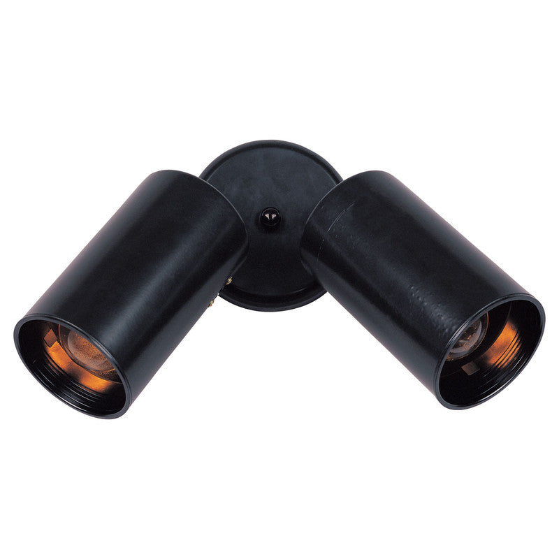 Maxim 92011BK - Spots 2 Light 17" Flush Mount