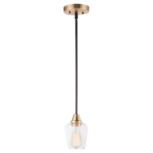 Maxim 96120CLBKSN - Goblet 1 Light 8" Pendant