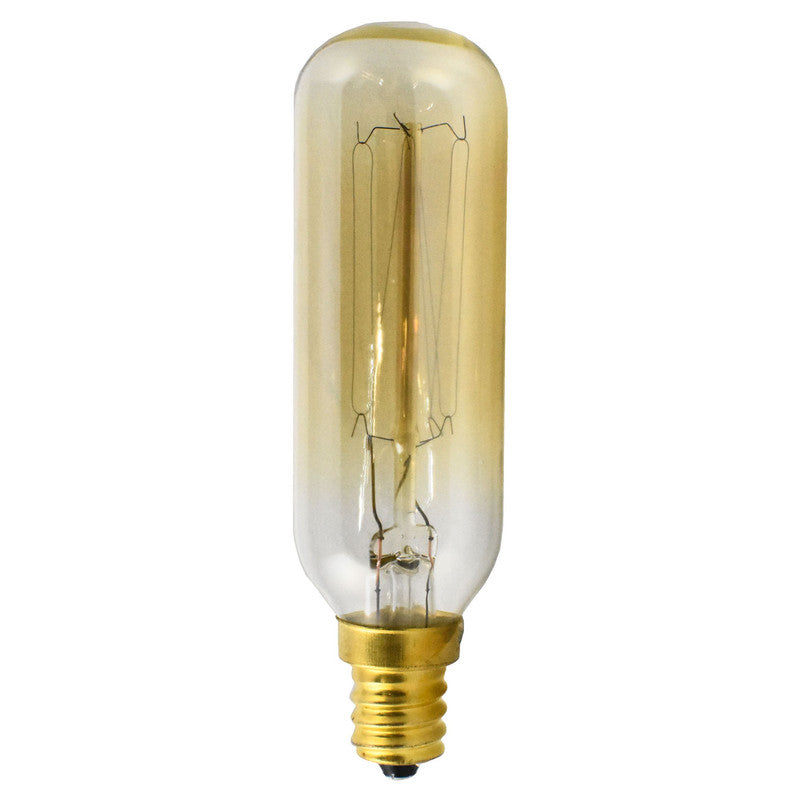 BI40T6E12CL120V - Bulbs - 40W Incandescent E12 T6 120V CL
