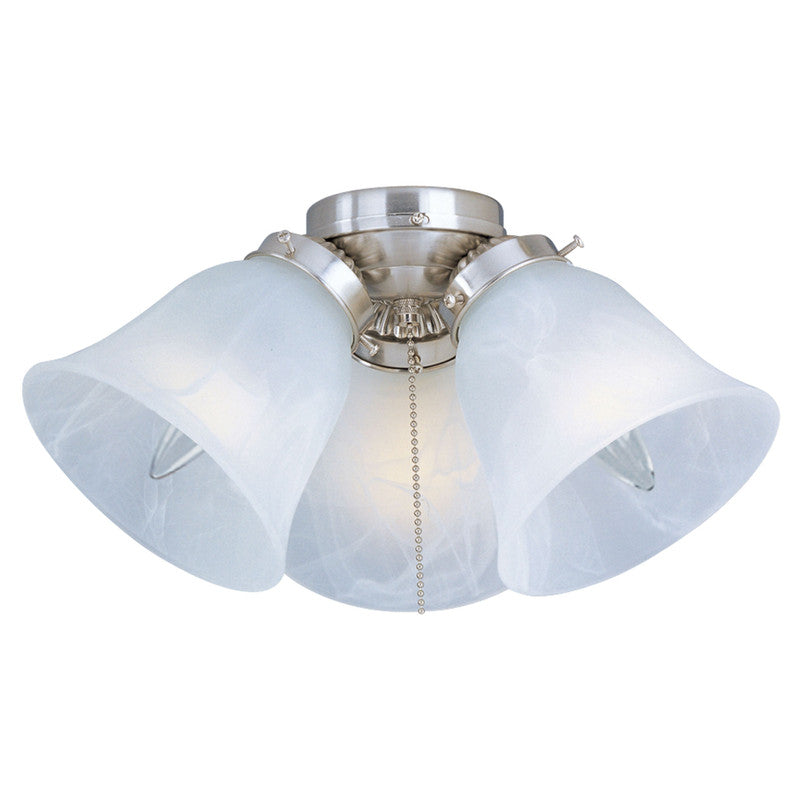 Maxim FKT207FTMW - 3 Light 12" Ceiling Fan Light Kit