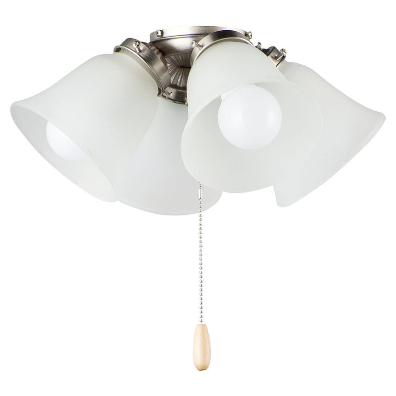 Maxim FKT210FTBK - 4 Light 15" Ceiling Fan Light Kit