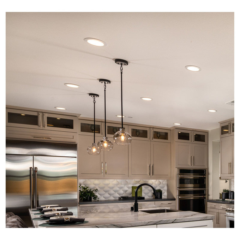 Maxim 21666WTBKSN - Mingle 4 Light 38" LED Chandelier