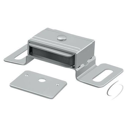 MC325 Magnetic Catch 2-1/16" x 1-1/8" x 5/8"; Satin Chrome Finish