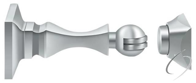 MDH35U26 Magnetic Door Holder 3-1/2"; Bright Chrome Finish