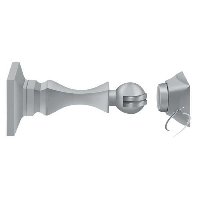 MDH35U26D Magnetic Door Holder 3-1/2"; Satin Chrome Finish