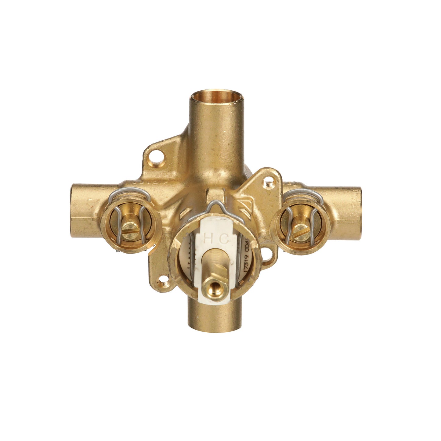 2570 - M-Pact Posi-Temp Pressure Balancing Rough-in Valve with Stops - 1/2" CC with Stops