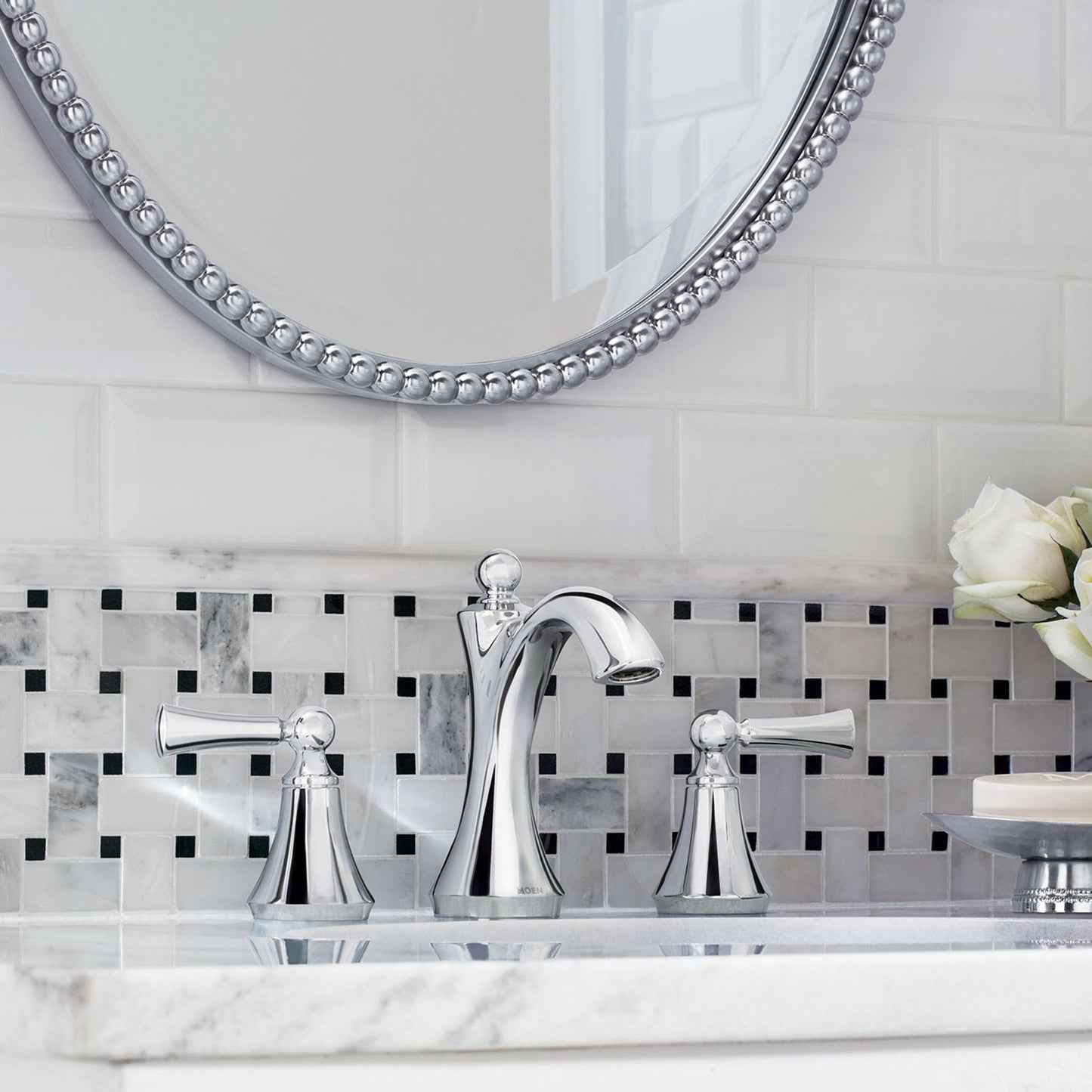 Wynford Two-Handle High Arc Bathroom Faucet - Trim Only