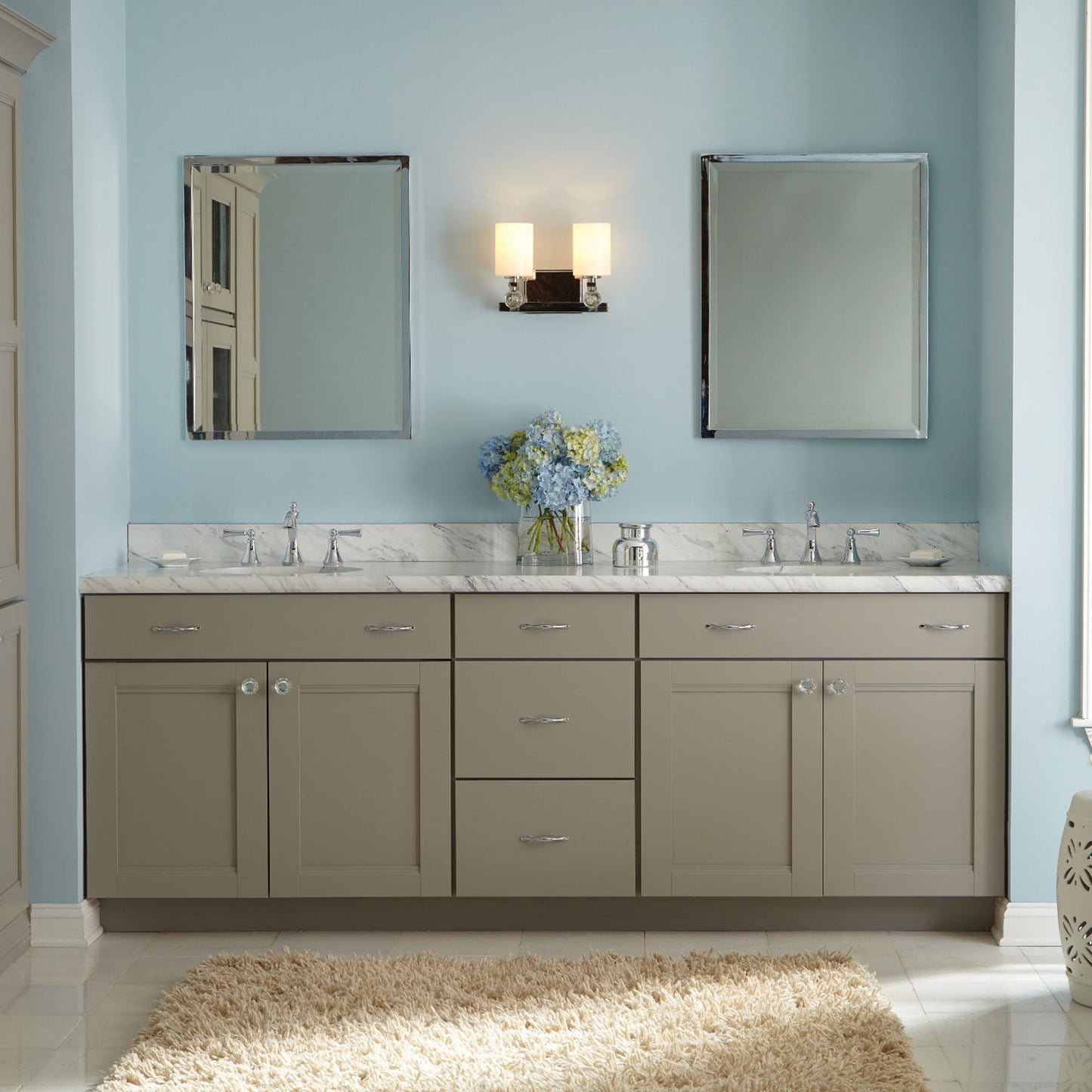 Wynford Two-Handle High Arc Bathroom Faucet - Trim Only