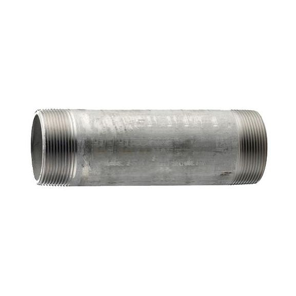 6032-300 - 2" x 3" L Threaded Pipe Nipple, 316/316L Stainless Steel Schedule 40