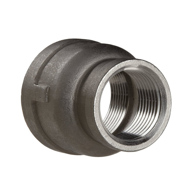 K612-1612 - 1" x 3/4" Threaded Reducing Coupling, 316 Stainless Steel