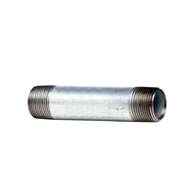 4016-300 - 1" x 3" L Threaded Pipe Nipple, 304/304L Stainless Steel, Schedule 40