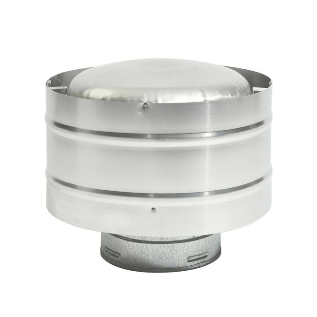 5DVT - 5" x 8" Direct Vent High Wind Vertical Termination Cap