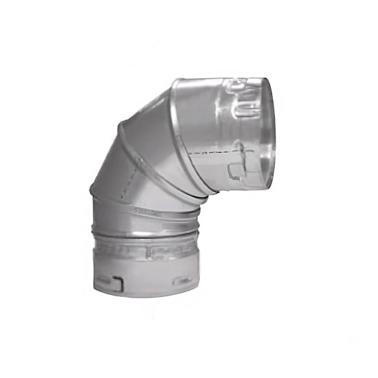 6M90 - 90 Degree Gas Vent Adjustable Elbow - 6 Inch