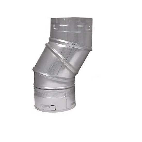 6M90 - 90 Degree Gas Vent Adjustable Elbow - 6 Inch