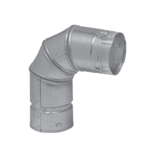 4P90 - Biomass / Pellet 90 Degree Elbow - 4"