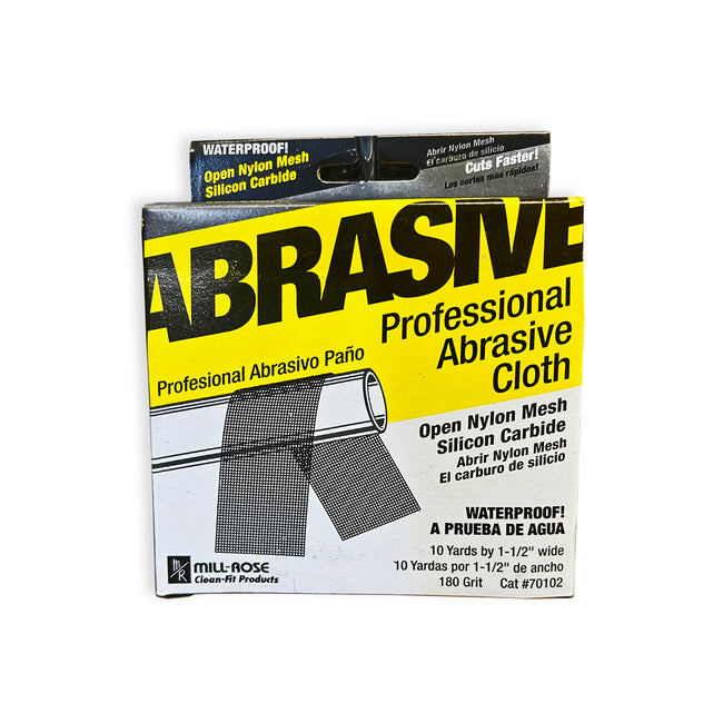 70102 - Professional Abrasive Cloth - 1-1/2" x 10 Yards - 180 Grit