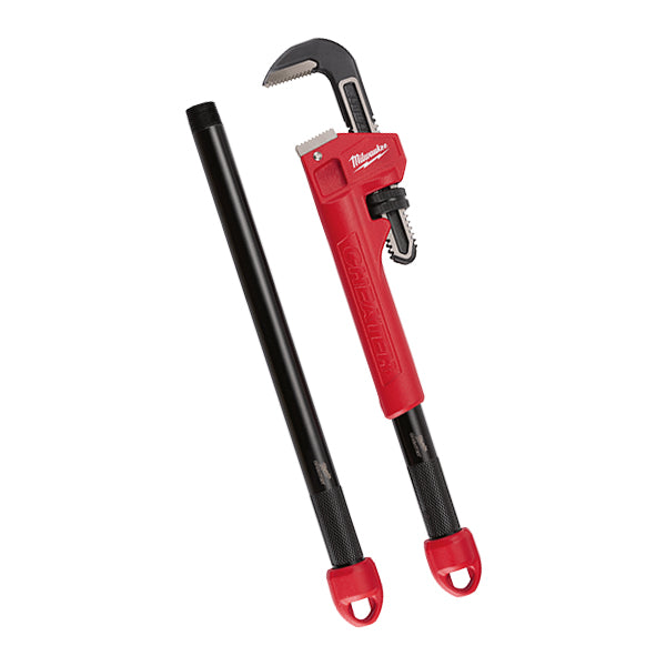 Milwaukee 48-22-7314 - 10", 18" or 24" CHEATER Steel Adaptable Pipe Wrench