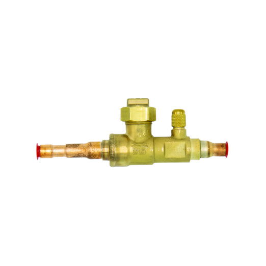 BV38BBSI Refrigeration Ball Valve Braze/Schrader/Insulated 3/8