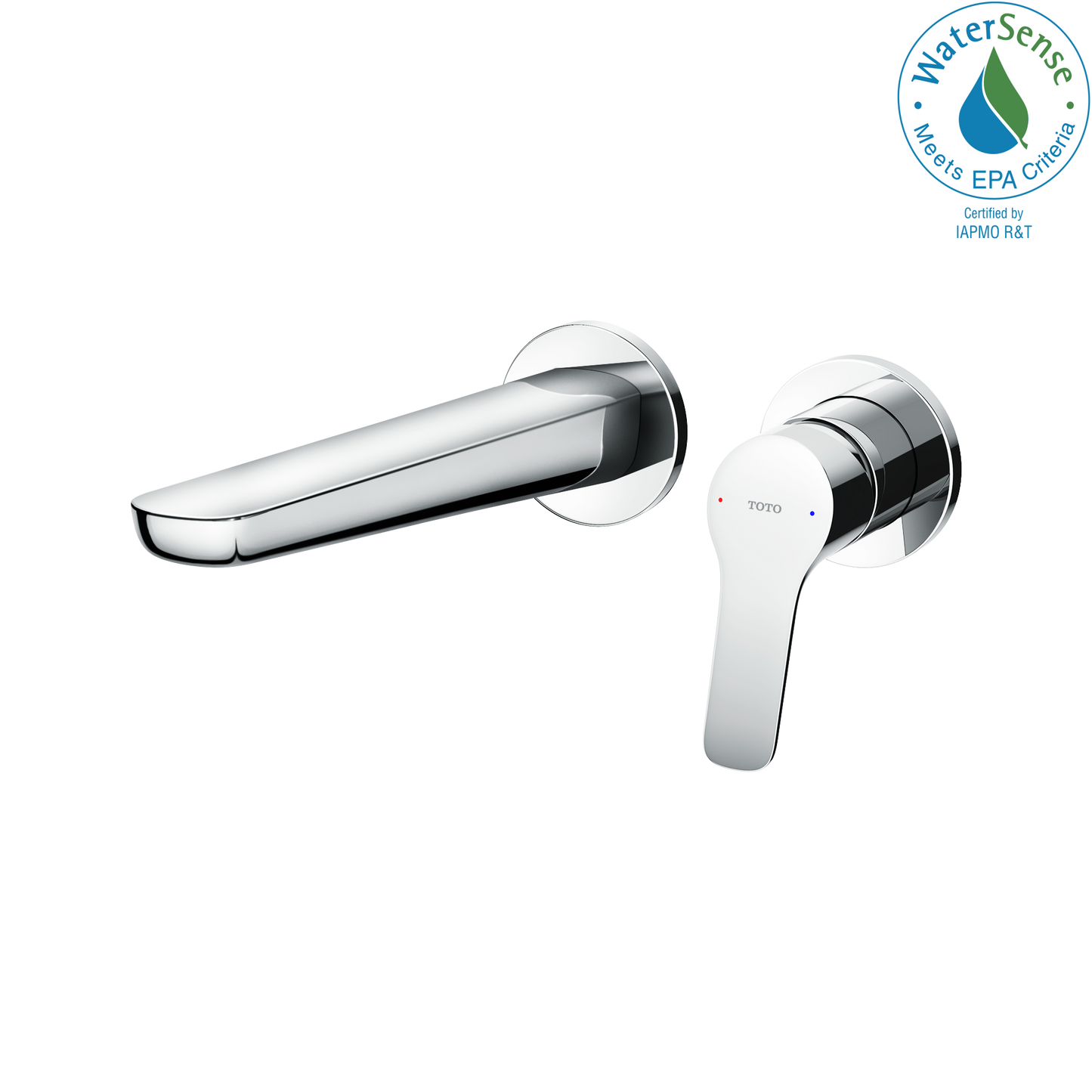 Toto TLG03308U#CP - 1.2GPM Wall Mount Single Handle Bathroom Faucets- Polished Chrome