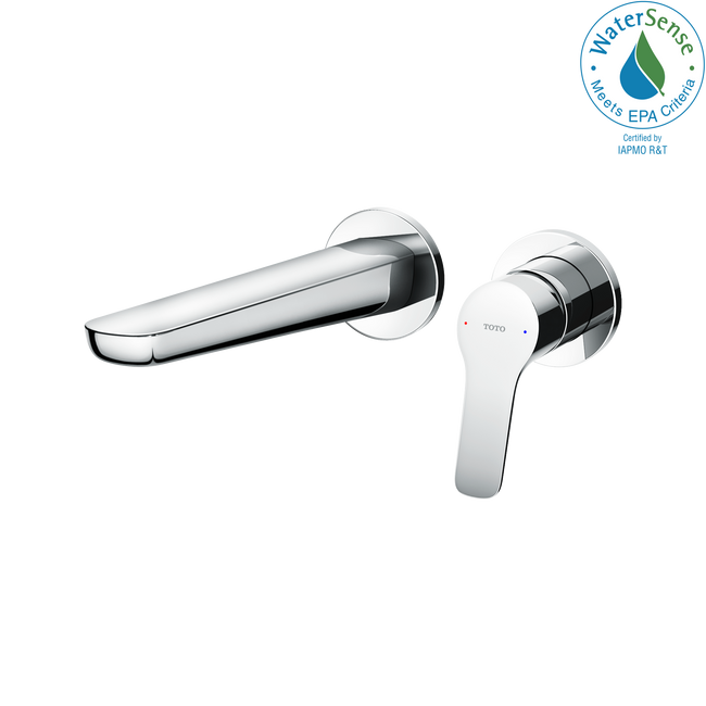 Toto TLG03308U#CP - 1.2GPM Wall Mount Single Handle Bathroom Faucets- Polished Chrome