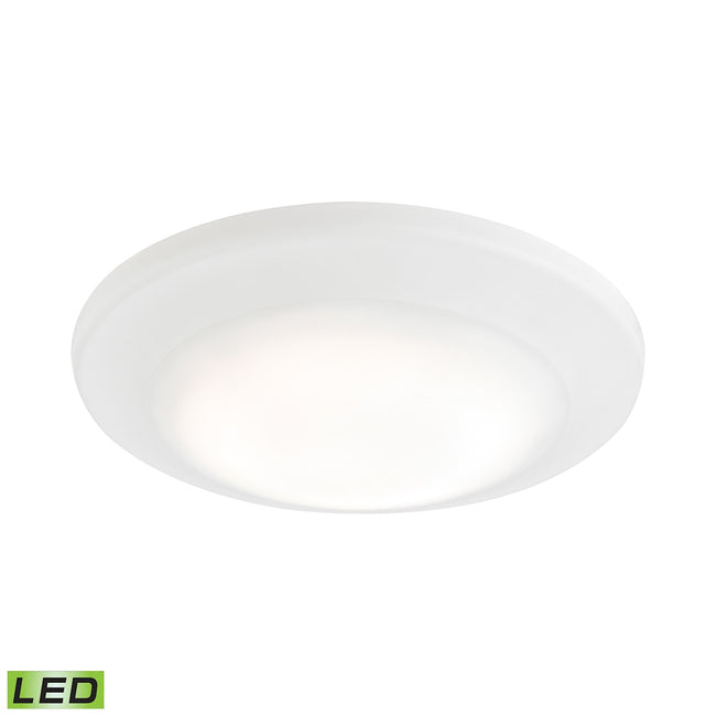 ELK Lighting MLE1200-5-30 - Plandome 5" wIDE 1-Light Recessed Light in Clean White with Glass Diffus