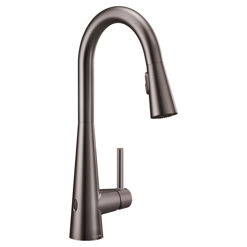 Moen 7864EW - Sleek MotionSense Wave One-Handle High Arc Pulldown Kitchen Faucet