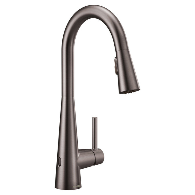 Moen 7864EW - Sleek MotionSense Wave One-Handle High Arc Pulldown Kitchen Faucet