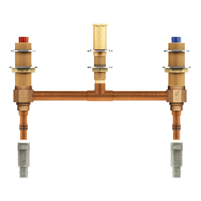 4798 - Two Handle Roman Tub Valve - 10" Centers - 1/2" Cold Expansion PEX Connection