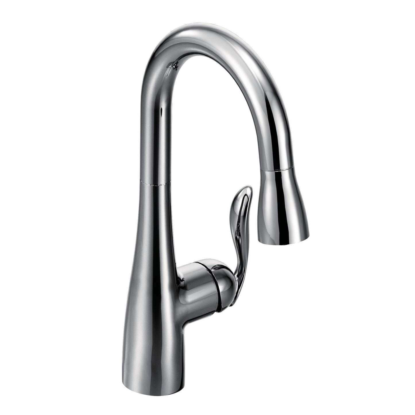 Arbor One-Handle High Arc Pulldown Bar Faucet
