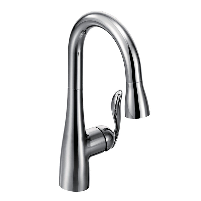 Arbor One-Handle High Arc Pulldown Bar Faucet