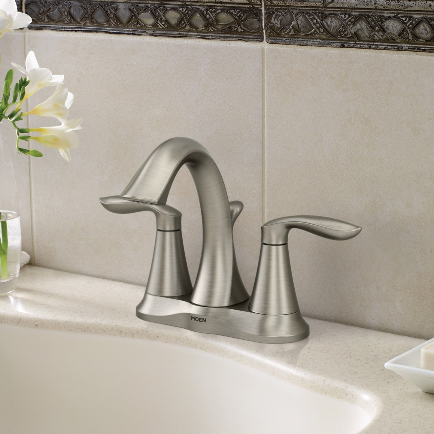 6410 - Eva Centerset Two-Handle Bathroom Faucet