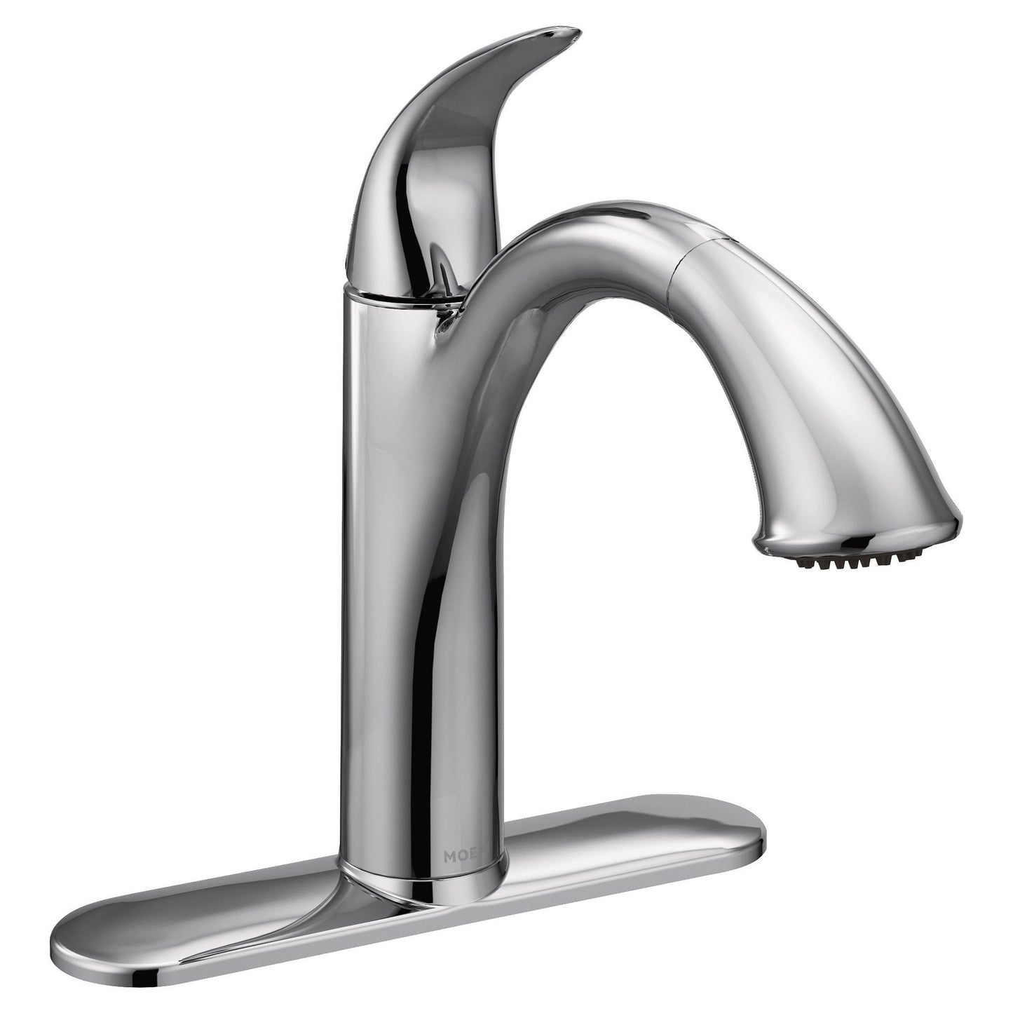 Camerist One-Handle Low Arc Pullout Kitchen Faucet
