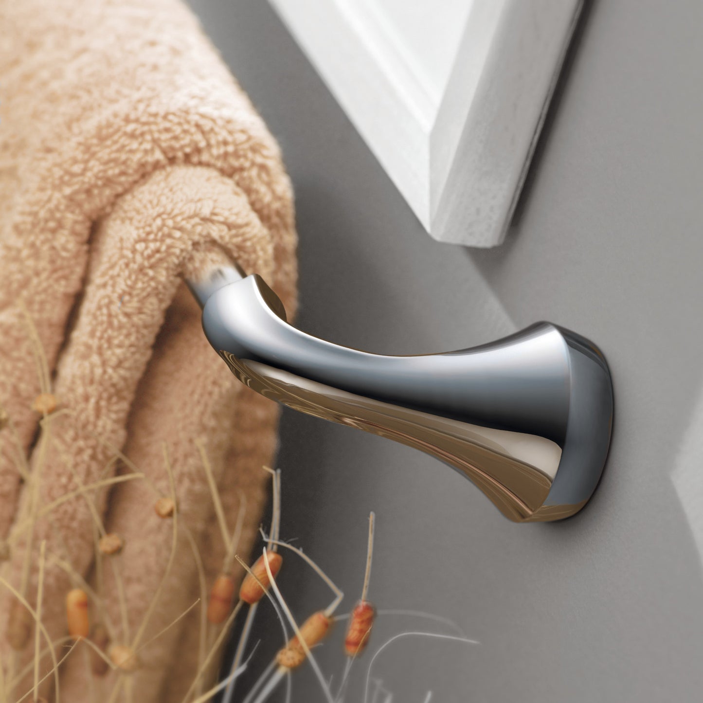 Moen YB2824 - Eva Collection 24" Bathroom Single Towel Bar