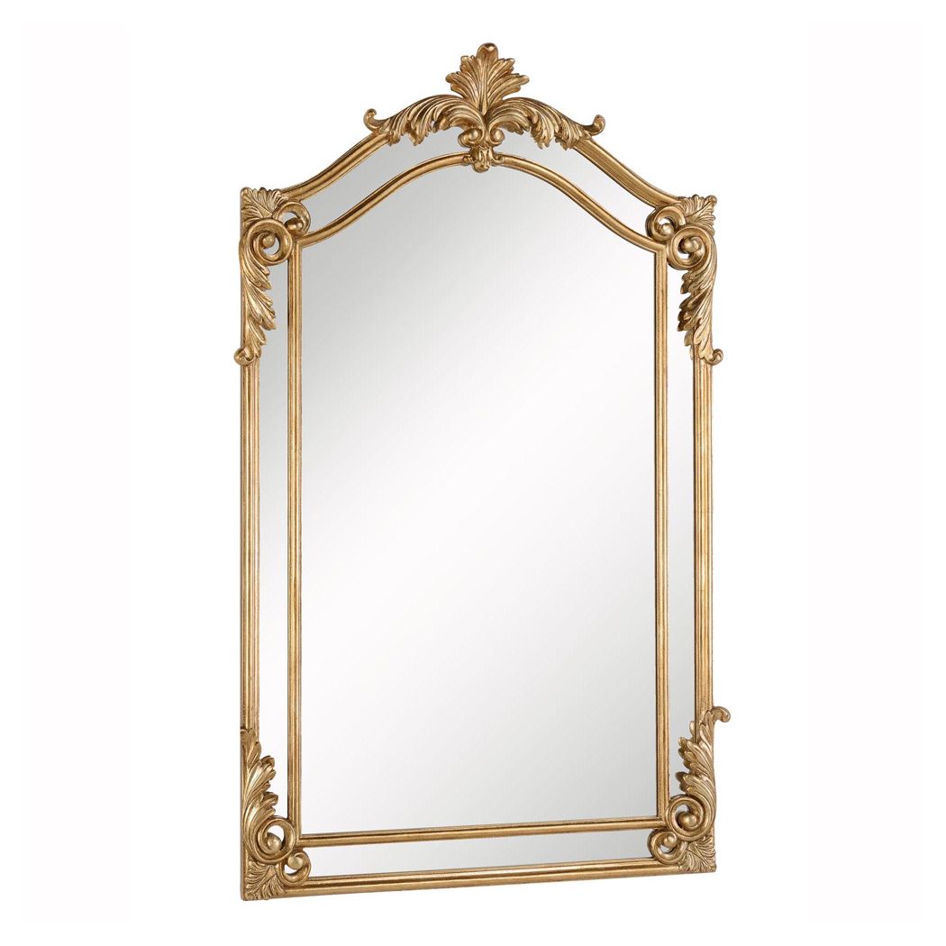 MR-3342 Antique 30" x 48" Decorative Mirror in Antique Gold Leaf