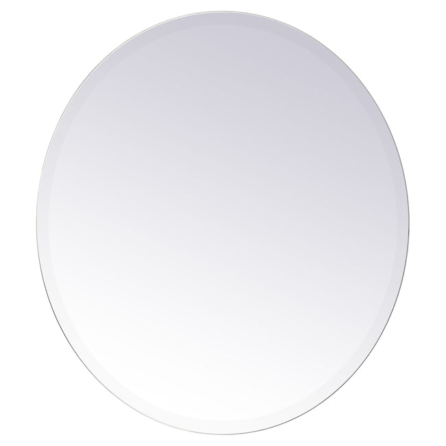 MR401924 Gracin 24" x 24" Beveled Edge Round Mirror