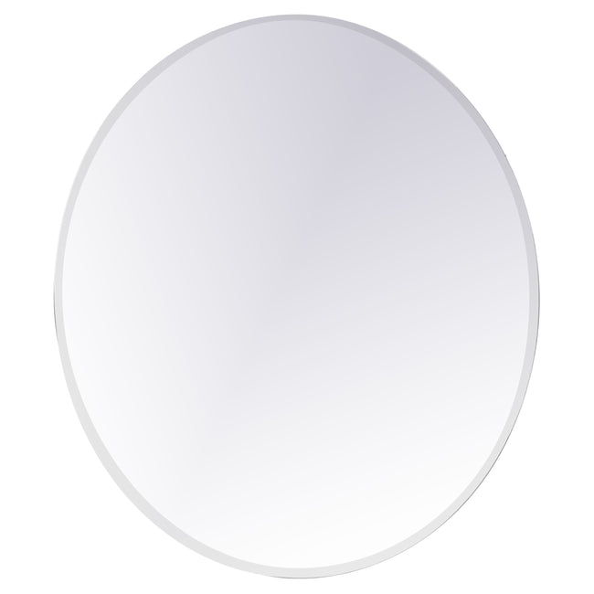 MR401942 Gracin 42" x 42" Beveled Edge Round Mirror