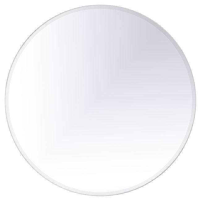MR401942 Gracin 42" x 42" Beveled Edge Round Mirror