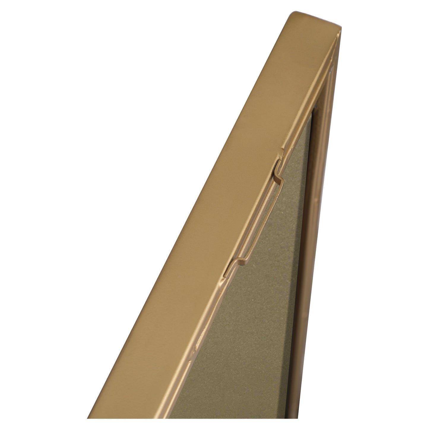 MR4072BR Monet 24" x 32" Metal Framed Rectangular Mirror in Brass