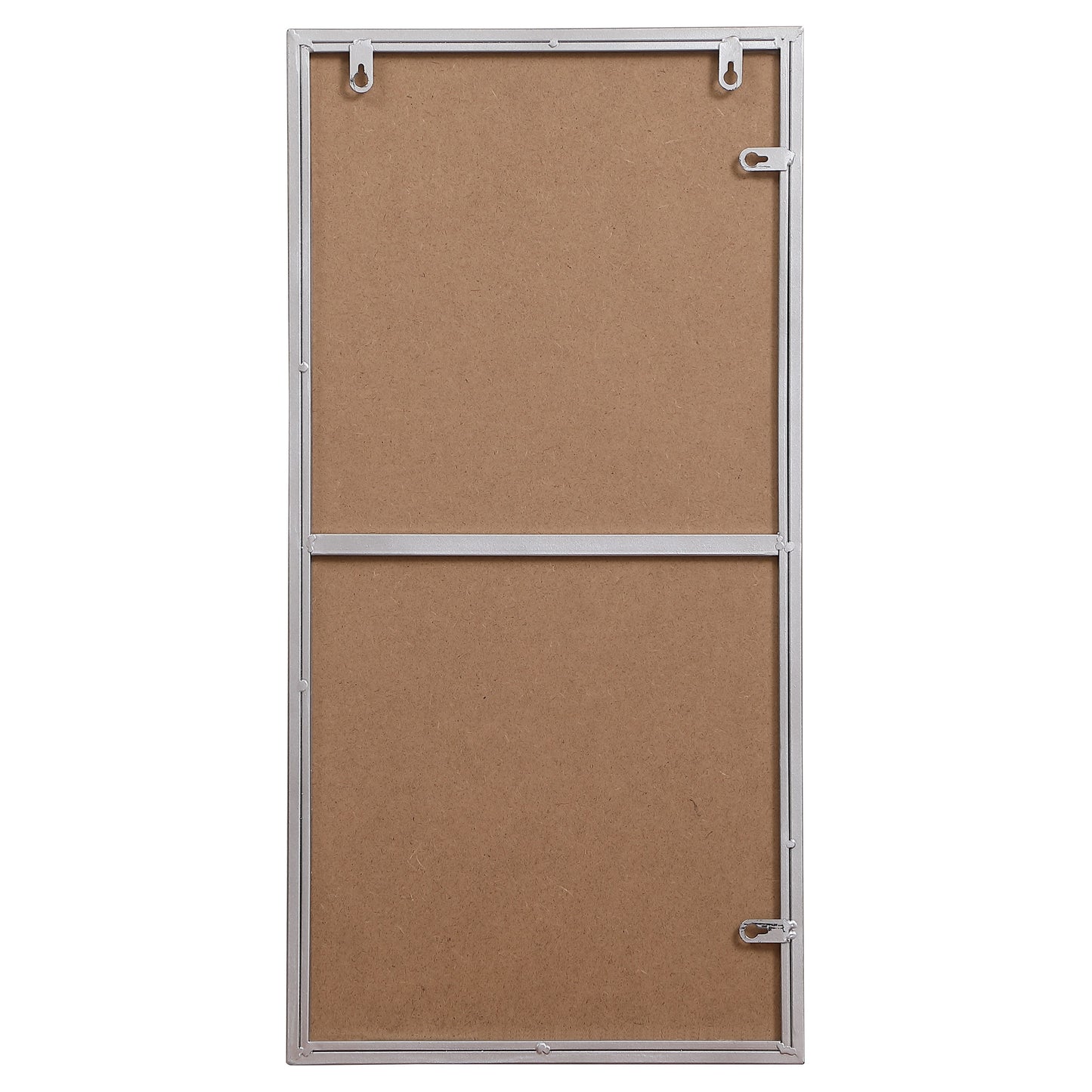 MR41428S Monet 28" x 14" Metal Framed Rectangular Mirror in Silver