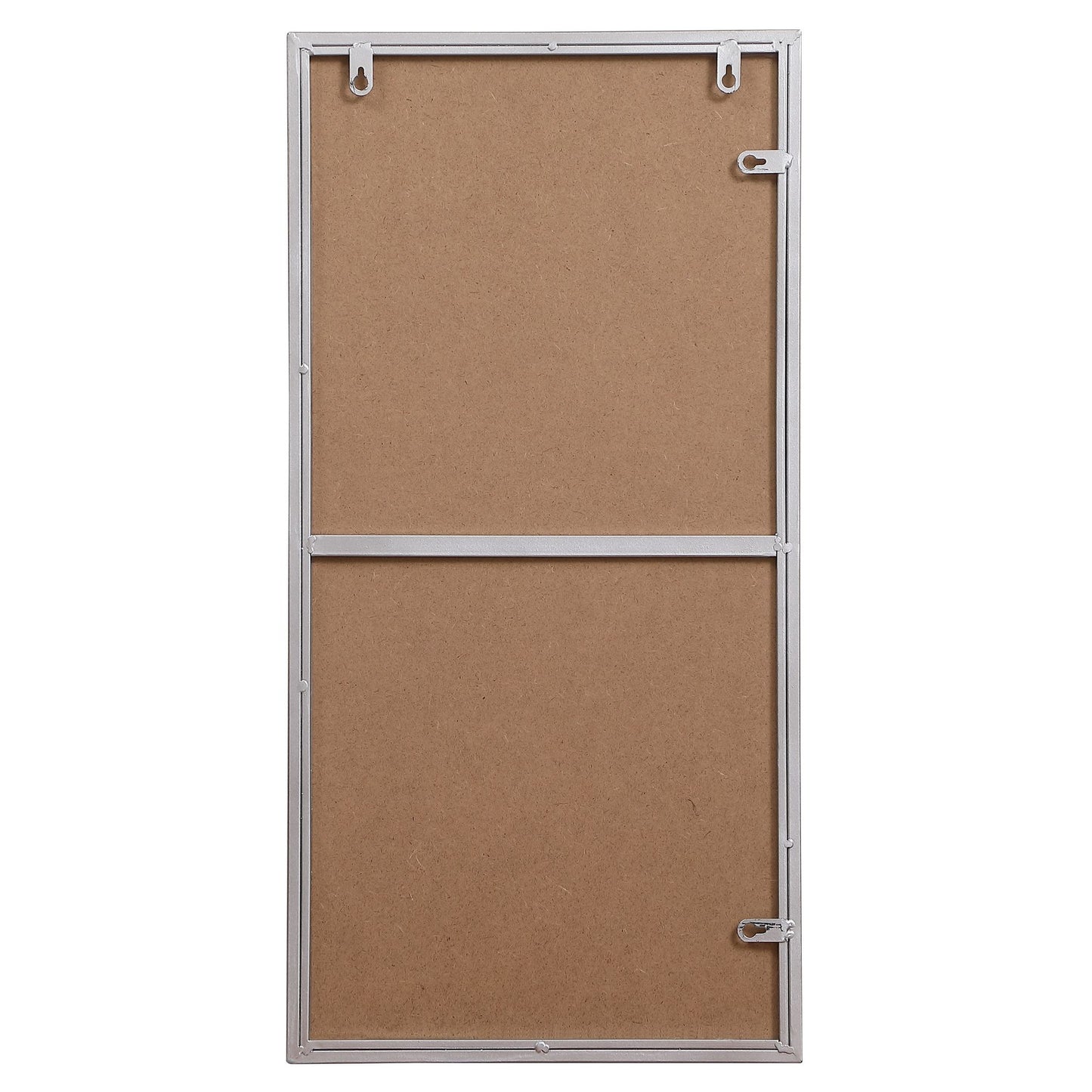 MR41428S Monet 28" x 14" Metal Framed Rectangular Mirror in Silver